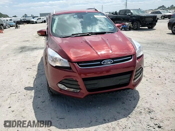 2015 Ford Escape Titanium with VIN 1FMCU0J95FUA77796, listed as a Copart auction lot 53182675 with 118,202 mi miles and Salvage title. Bid and sale history available at DreamBid. Image 12.