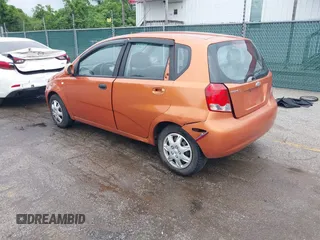 2006 Chevrolet Aveo LS with VIN KL1TD66646B518732, listed as a IAAI auction lot 42331787 with 145,491 mi miles and . Bid and sale history available at DreamBid. Image 3.
