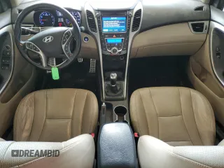 2014 Hyundai Elantra GT with VIN KMHD35LH1EU165767, listed as a Copart auction lot 53121305 with 111,523 mi miles and Salvage Title. Bid and sale history available at carsss.com. Image 8.
