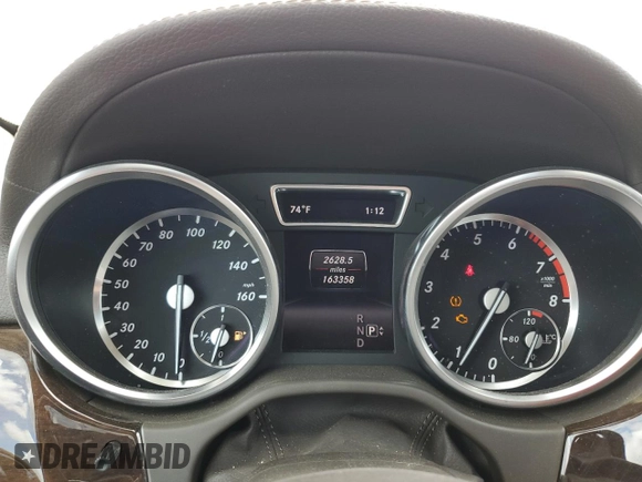 2014 Mercedes-Benz GL 450 with VIN 4JGDF7CEXEA400936, listed as a Copart auction lot 58855325 with 163,358 mi miles and Clean title. Bid and sale history available at DreamBid. Image 9.