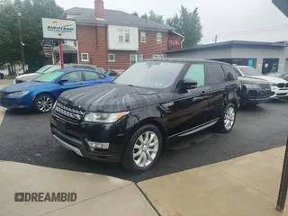 2016 Land Rover Range Rover Sport HSE with VIN SALWR2VF8GA637630, listed as a Copart auction lot 61498725 with 94,666 mi miles and Clean title. Bid and sale history available at DreamBid. Image 2.