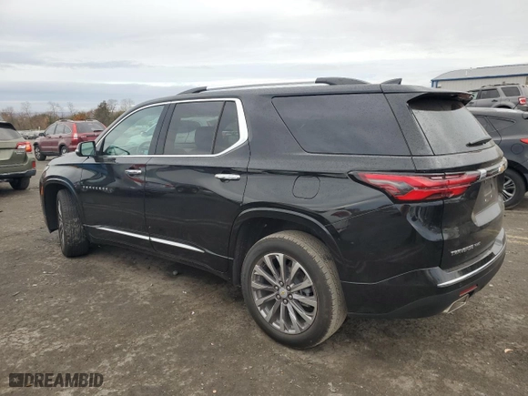 2022 Chevrolet Traverse Premier with VIN 1GNEVKKW5NJ183649, listed as a Copart auction lot 78990214 with 22,198 mi miles and Salvage Title. Bid and sale history available at carsss.com. Image 2.