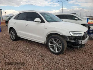 2016 Audi Q3 Prestige with VIN WA1FFCFS9GR020346, listed as a Copart auction lot 39952494 with 50,032 mi miles and . Bid and sale history available at DreamBid. Image 4.