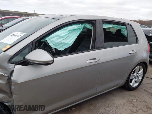 2017 Volkswagen Golf S with VIN 3VW217AU3HM069870, listed as a IAAI auction lot 42048647 with 98,434 mi miles and . Bid and sale history available at DreamBid. Image 15.