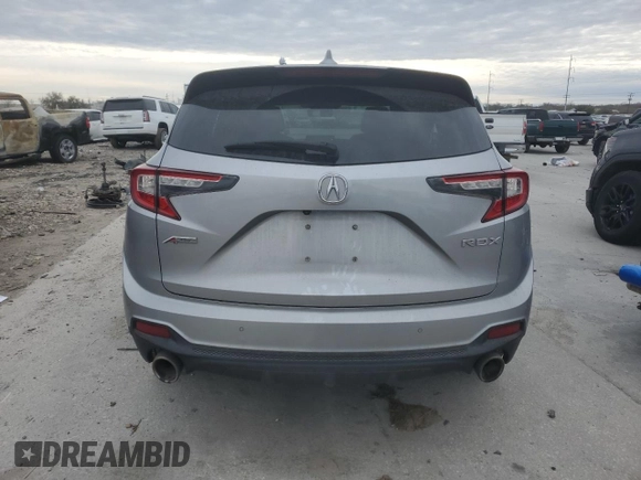 2019 Acura RDX w/A-Spec Pkg with VIN 5J8TC1H6XKL015501, listed as a Copart auction lot 46452295 with 62,276 mi miles and Salvage title. Bid and sale history available at DreamBid. Image 6.