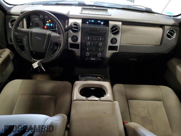 2009 Ford F-150 XL with VIN 1FTPX14V59FB27455, listed as a Copart auction lot 53054955 with 64,443 mi miles and Clean Title. Bid and sale history available at carsss.com. Image 8.