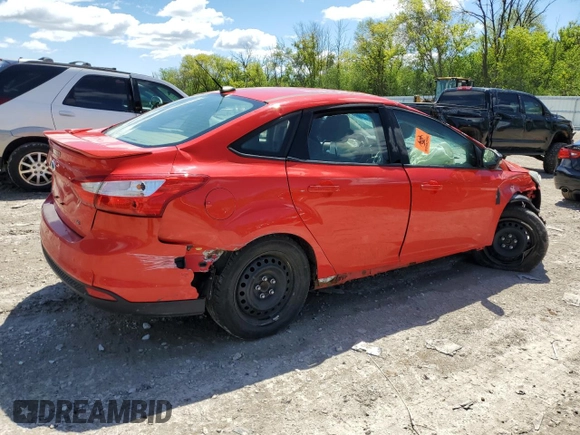 2012 Ford Focus SE with VIN 1FAHP3F28CL173251, listed as a Copart auction lot 56394695 with Not provided miles and Non repairable. Bid and sale history available at DreamBid. Image 3.