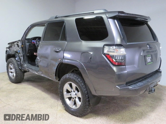2018 Toyota 4Runner SR5 with VIN JTEBU5JR7J5606564, listed as a Copart auction lot 74289194 with 149,936 mi miles and Salvage Title. Bid and sale history available at carsss.com. Image 4.