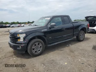 2016 Ford F-150 XLT with VIN 1FTEX1EP0GFB82223, listed as a Copart auction lot 65466285 with 213,989 mi miles and Salvage title. Bid and sale history available at DreamBid. Image 1.