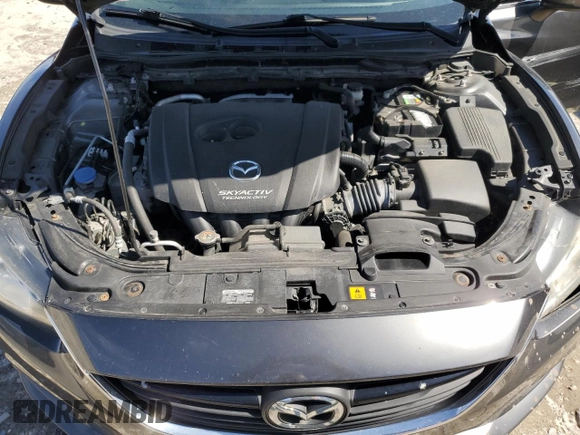 2017 Mazda 6 Touring with VIN JM1GL1V51H1111906, listed as a Copart auction lot 48467945 with 80,852 mi miles and Salvage Title. Bid and sale history available at carsss.com. Image 11.