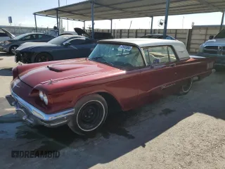 1960 Ford Thunderbird with VIN 0Y71Y392192, listed as a Copart auction lot 72933304 with 72,728 mi miles and Clean Title. Bid and sale history available at DreamBid. Image 1.