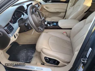 2015 Audi A8 with VIN WAUJGAFD5FN009026, listed as a Copart auction lot 81938904 with 122,880 mi miles and Salvage title. Bid and sale history available at DreamBid. Image 7.