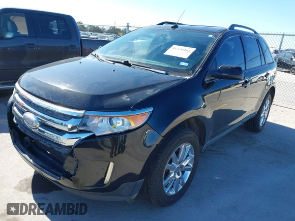2013 Ford Edge SEL with VIN 2FMDK3JC8DBC54111, listed as a IAAI auction lot 41370384 with 141,419 mi miles. Bid and sale history available at carsss.com. Image 2.