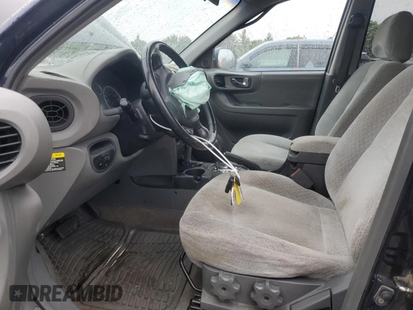 2005 Hyundai Santa Fe GLS with VIN KM8SC13D55U975111, listed as a Copart auction lot 57801515 with 126,220 mi miles and Salvage title. Bid and sale history available at DreamBid. Image 7.