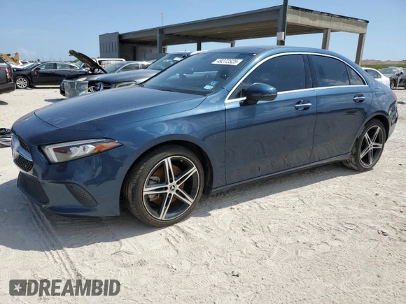 2021 Mercedes-Benz A 220 with VIN W1K3G4EB6MJ298747, listed as a Copart auction lot 49272525 with 50,439 mi miles and Clean Title. Bid and sale history available at DreamBid. Image 1.