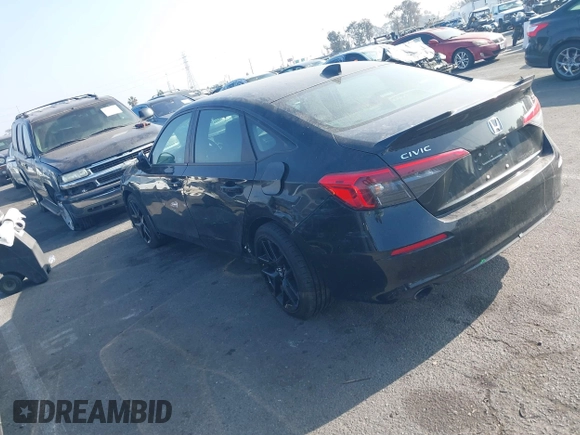 2024 Honda Civic Si z VIN 2HGFE1E54RH470452, wystawiony jako IAAI lot #41146132 z przebiegiem 18 620 mil mil oraz . Historia ofert i sprzedaży dostępna na DreamBid. Obrazek 3.