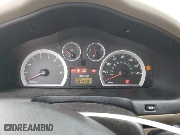2006 Hyundai Santa Fe GLS with VIN KM8SC73D06U098659, listed as a Copart auction lot 87702155 with 164,576 mi miles and Salvage Title. Bid and sale history available at carsss.com. Image 9.
