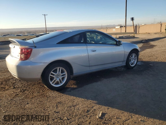 2005 Toyota Celica GT with VIN JTDDR32T050184847, listed as a Copart auction lot 44213675 with 182,954 mi miles and Salvage Title. Bid and sale history available at carsss.com. Image 3.
