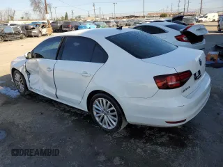 2016 Volkswagen Jetta Sedan 1.8T SEL with VIN 3VWL17AJ0GM326511, listed as a Copart auction lot 50162205 with 128,670 mi miles and Salvage Title. Bid and sale history available at carsss.com. Image 2.