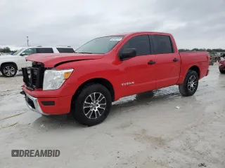 2022 Nissan Titan S с VIN 1N6AA1EE1NN107187, выставлен на аукционе Copart как лот 42106715 с пробегом 61 779 миль миль и Списание • Salvage title. История ставок и продаж доступна на DreamBid. Изображение 1.