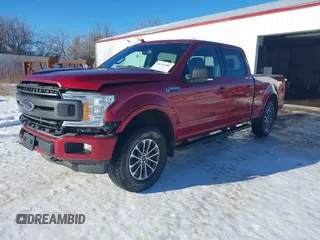 2018 Ford F-150 XL with VIN 1FTFW1EG3JKG07472, listed as a IAAI auction lot 41252582 with 138,106 mi miles and . Bid and sale history available at carsss.com. Image 19.