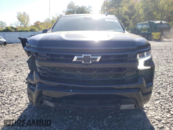 2023 Chevrolet Silverado 1500 RST with VIN 1GCUDEED0PZ300691, listed as a Copart auction lot 76771544 with 45,101 mi miles and Salvage Title. Bid and sale history available at DreamBid. Image 5.