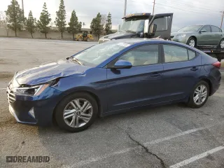 2020 Hyundai Elantra Value Edition with VIN 5NPD84LF9LH578073, listed as a Copart auction lot 44722905 with 108,455 mi miles and Salvage Title. Bid and sale history available at carsss.com. Image 1.