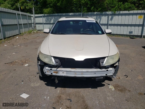 2009 Lincoln MKS with VIN 1LNHM93R49G606178, listed as a Copart auction lot 52689695 with 241,854 mi miles and Salvage Title. Bid and sale history available at carsss.com. Image 5.