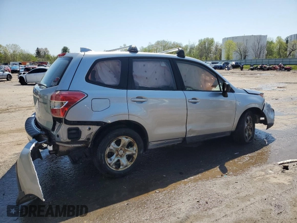 2016 Subaru Forester 2.5i with VIN JF2SJAAC0GG420445, listed as a Copart auction lot 55942435 with 174,493 mi miles and Salvage title. Bid and sale history available at DreamBid. Image 3.
