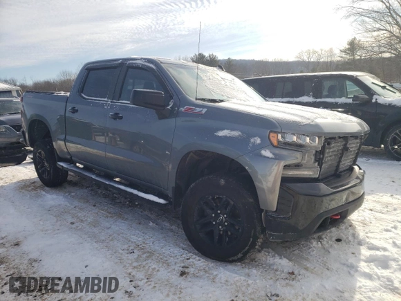 2020 Chevrolet Silverado 1500 LT Trail Boss with VIN 3GCPYFED7LG364843, listed as a Copart auction lot 89309635 with 81,827 mi miles and Salvage Title. Bid and sale history available at carsss.com. Image 4.