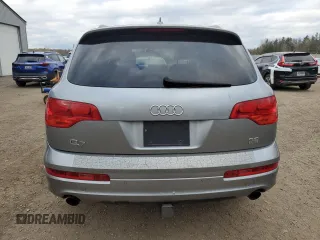 2007 Audi Q7 Premium Plus with VIN WA1EY74L67D091137, listed as a Copart auction lot 79354994 with 141,850 mi miles and Clean title. Bid and sale history available at DreamBid. Image 6.