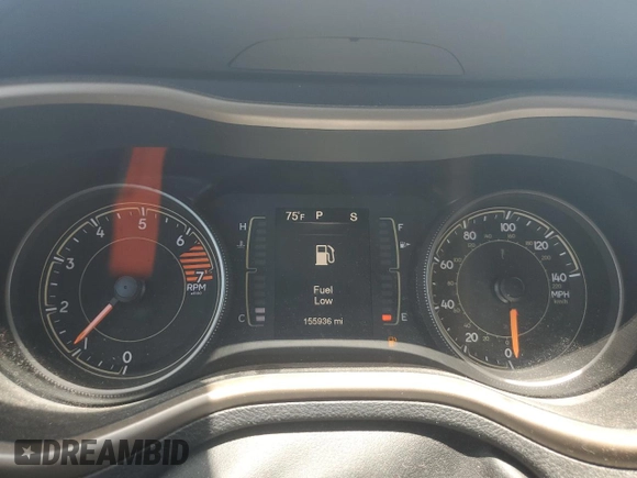 2017 Jeep Cherokee Latitude with VIN 1C4PJMCB6HD215855, listed as a Copart auction lot 63492755 with 155,936 mi miles and Clean title. Bid and sale history available at DreamBid. Image 9.