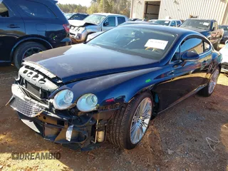 2008 Bentley Continental GT with VIN SCBCP73W28C056486, listed as a IAAI auction lot 40784814 with Not Provided miles and . Bid and sale history available at DreamBid. Image 2.