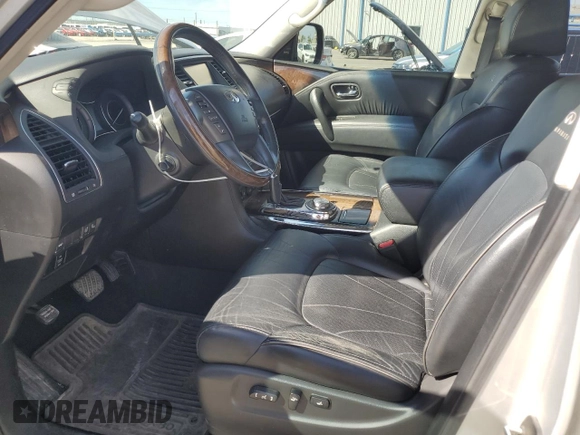 2014 Infiniti QX80 with VIN JN8AZ2NC1E9352813, listed as a Copart auction lot 73162984 with 185,154 mi miles and Salvage Title. Bid and sale history available at carsss.com. Image 7.