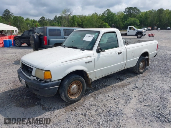 2003 Ford Ranger XL with VIN 1FTYR10U53PA04333, listed as a IAAI auction lot 42108320 with 242,282 mi miles. Bid and sale history available at carsss.com. Image 2.