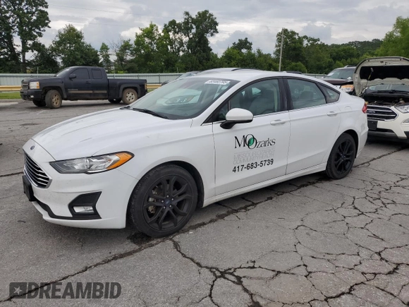 2020 Ford Fusion SE with VIN 3FA6P0HD9LR188959, listed as a Copart auction lot 60460795 with 110,974 mi miles and Salvage title. Bid and sale history available at DreamBid. Image 1.