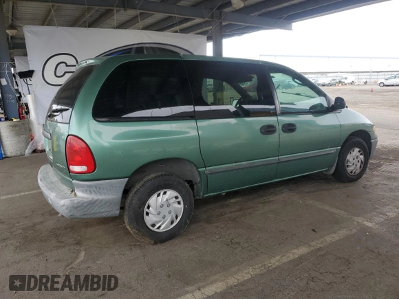 1999 Dodge Caravan with VIN 2B4GP25R8XR200747, listed as a Copart auction lot 58273225 with 182,147 mi miles and Salvage title. Bid and sale history available at DreamBid. Image 3.
