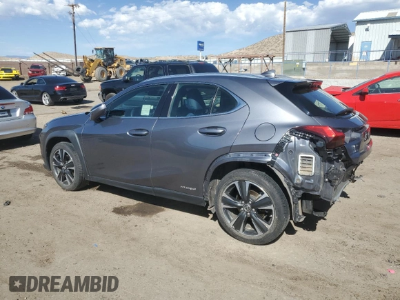 2020 Lexus UX 250h с VIN JTHX9JBH9L2029193, выставлен на аукционе Copart как лот 54231305 с пробегом 96 766 миль миль и Списание • Salvage title. История ставок и продаж доступна на DreamBid. Изображение 2.