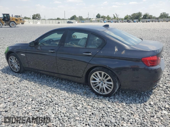 2012 BMW 5 Series 550i with VIN WBAFR9C58CDV59205, listed as a Copart auction lot 53656755 with 122,445 mi miles and Salvage Title. Bid and sale history available at carsss.com. Image 2.