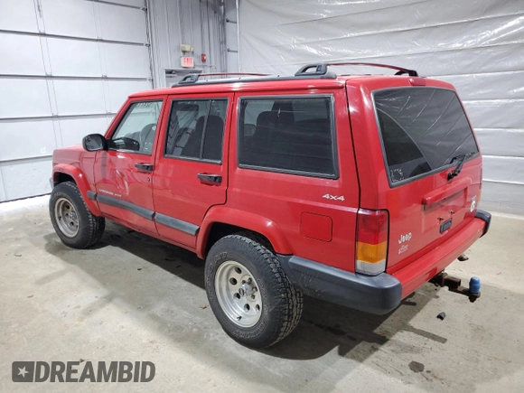 2000 Jeep Cherokee z VIN 1J4FF48S9YL260200, wystawiony jako Copart lot #52471365 z przebiegiem 89 435 mil mil oraz Szkody całkowita. Historia ofert i sprzedaży dostępna na DreamBid. Obrazek 2.