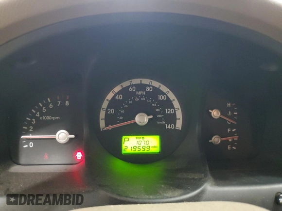 2005 Kia Sportage LX with VIN KNDJE723357136000, listed as a Copart auction lot 78710044 with 219,599 mi miles and Salvage Title. Bid and sale history available at carsss.com. Image 9.