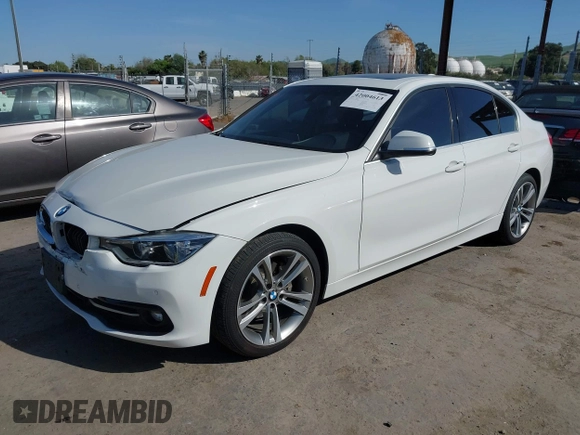 2017 BMW 3 Series 330i with VIN WBA8B9C55HK675882, listed as a IAAI auction lot 42004613 with 94,359 mi miles and . Bid and sale history available at DreamBid. Image 17.