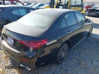 2025 Mercedes-Benz C 300 with VIN W1KAF4GB7SR257114, listed as a IAAI auction lot 42444525 with 256 mi miles and . Bid and sale history available at DreamBid. Image 4.