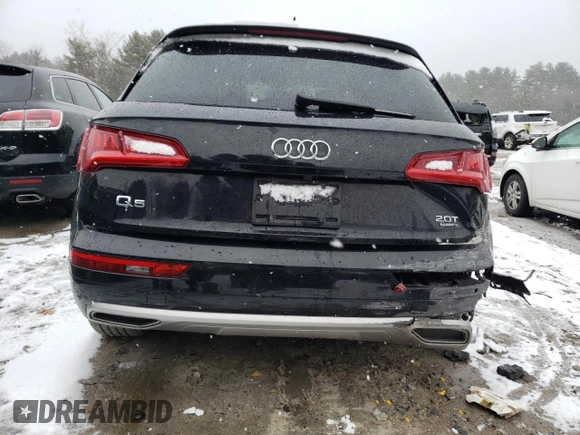2018 Audi Q5 Premium Plus with VIN WA1BNAFY2J2211505, listed as a Copart auction lot 36286353 with 33,199 mi miles. Bid and sale history available at carsss.com. Image 6.