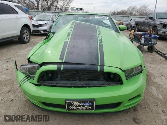 2014 Ford Mustang V6 with VIN 1ZVBP8EM4E5236494, listed as a Copart auction lot 48780005 with 134,462 mi miles and Salvage Title. Bid and sale history available at carsss.com. Image 5.