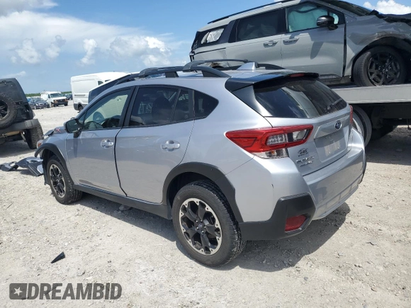 2023 Subaru Crosstrek Premium with VIN JF2GTAPC8P8277908, listed as a Copart auction lot 60709815 with 38,987 mi miles and Salvage title. Bid and sale history available at DreamBid. Image 2.