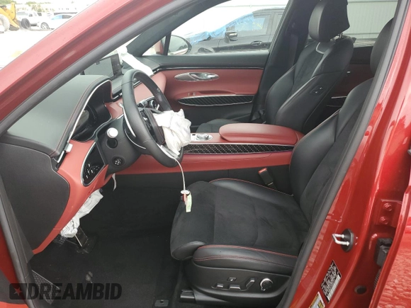 2022 Genesis GV70 Sport with VIN KMUMCDTC5NU061475, listed as a Copart auction lot 69510014 with 20,051 mi miles and Salvage title. Bid and sale history available at DreamBid. Image 7.