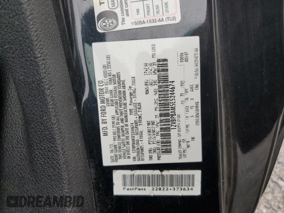 2014 Ford Mustang V6 с VIN 1ZVBP8AM5E5244674, выставлен на аукционе Copart как лот 60330545 с пробегом 148 337 миль миль и Списание • Salvage title. История ставок и продаж доступна на DreamBid. Изображение 13.