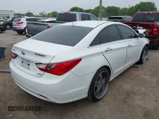 2013 Hyundai Sonata Limited with VIN 5NPEC4AC4DH663707, listed as a IAAI auction lot 41922352 with 165,101 mi miles and . Bid and sale history available at DreamBid. Image 4.