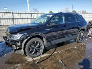 2023 Volkswagen Tiguan SE with VIN 3VVMB7AX4PM004027, listed as a Copart auction lot 89333965 with 28,662 mi miles and Salvage Title. Bid and sale history available at DreamBid. Image 1.